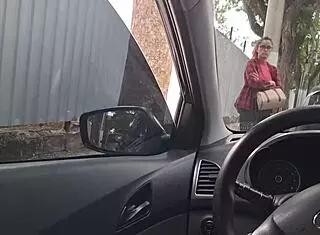 Risky Public Handjob For Gay Student On The Street