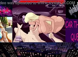 Blonde Deepthroats In Car Throat 1.