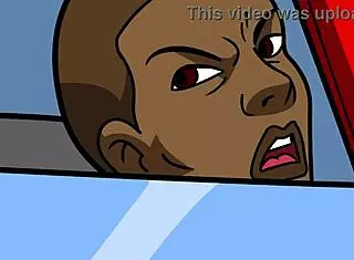 Pawg Stripper Gets Into Trouble With Clothes Ripped In Hentai Anime