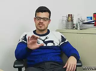 Young boy and old lady in gay sex movie