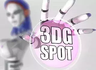 Hot 3D cartoon cutie gets face fucked in sex game