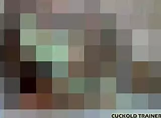 Stranger Stretches Pussy In Humiliating Cuckold Femdom Scene With Black Mistress