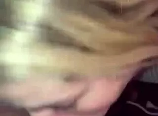 Blonde slut performs deepthroat for 10 minutes, loving the dick