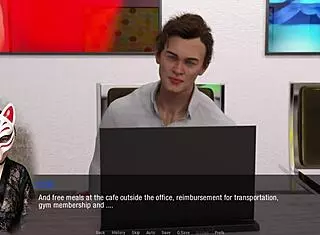 Kate performs a blowjob in hentai style