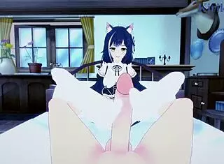 hey, wanna see karyl and arisa in intense pov hentai creampie?