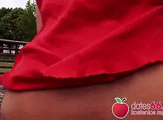 Pov pickups: sexy German student Jolee Love gets fucked in the park