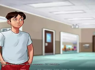 Summertime Saga: Detailed French Instruction In Hentai Anime Episode 1 Scene 35