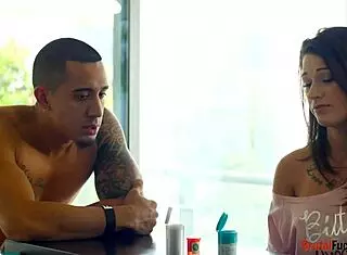 cute teen stepsister gets rough domination