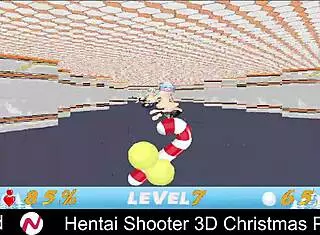 Hentai Shooter 3D Christmas Party With Big Tits And Monsters