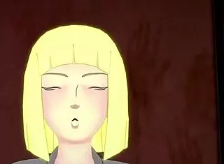 Samui gives blowjob in Naruto pov scene