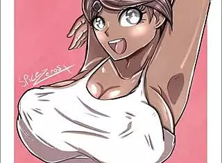 Aoi Asahina's big tits hentai 😍
