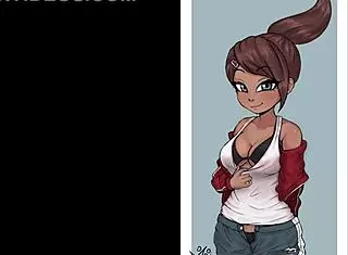 Aoi Asahina's big tits hentai 😍