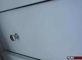 Caught you masturbating, stepson!