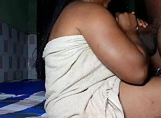 Black African Babe Fucked By Nigerian Pornstar In Homemade Scene