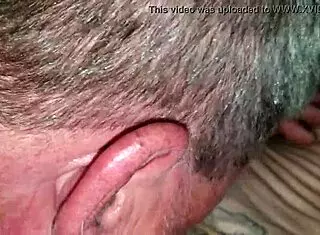 partner sucking brett's cock in gay blowjob session