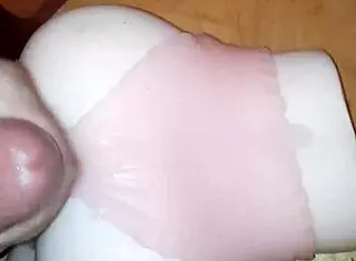 First Ejaculation Using Vibrant Sex Toy