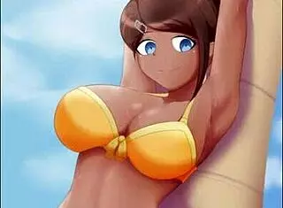 Aoi Asahina's big tits hentai 😍