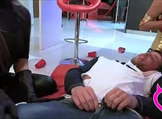 Three Best Friends Fuck Zombie Guy Hard