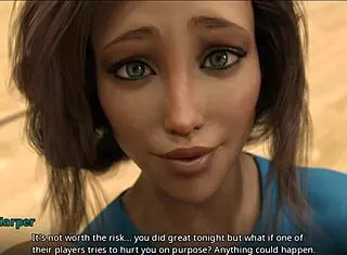 Coach Shares Exciting News with John in Hentai Style