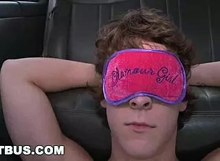 Bus - Latino Alejandro and Straight Alexis Fawx Trick Young 18+ Benjamin