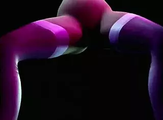 i watch this hot blonde striptease and dance to music in 3d porn, it's so sexy