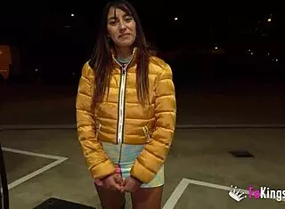 Hot Mexican Babe Jennifer Bent Over For Public Deepthroat And Doggystyle Outdoors