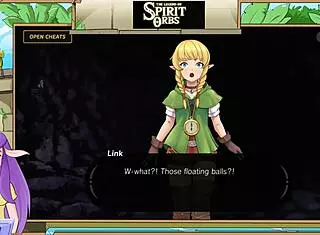 Linkle's Intense Orgasm in Zelda