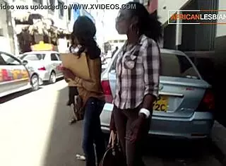 Lesbian pickup on street leads to toilet sex