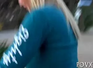 Legal age teen nymph gets drenched in hot cumshots