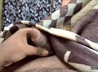 Did you see the stepmom catch her stepson naked on the bed? She got fucked and swallowed every drop of cum!