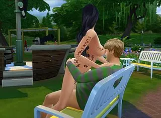 Outdoor Game Turns into Public Display of Slutty Behavior