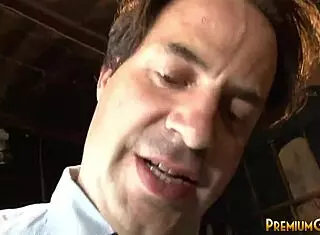 Teen brunette gets fucked hard in homemade video.