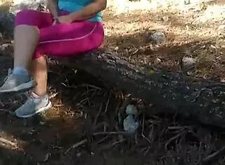 slowmotion outdoor banging and bj in forest, wow! 🌲