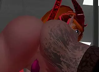 Hot mommy rides in office POV. 😍