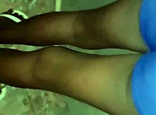 Skinny MILF sucks big cock!