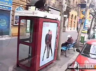 Simony Diamond cheats on boyfriend by sucking monster cock outdoors