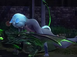 i love this kinky dragon fucking the tanuki in the park.