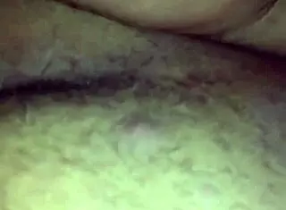 Husband fucks his chunky bbw wife doggystyle with big ass bent over