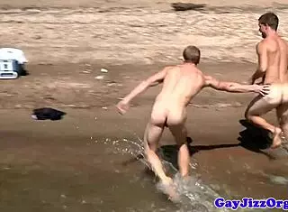 muscular gay hunks passionately sucking and fucking in intense group orgy.