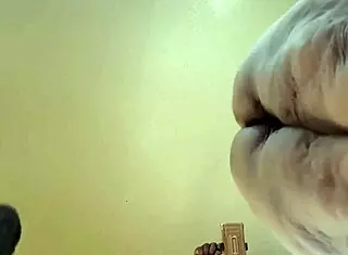 Goodnight kisses turn into licking feet and pussy