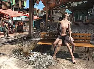 Fallout 4: 'Public Fuck in Diamond City!' Exclaims Brunette Character