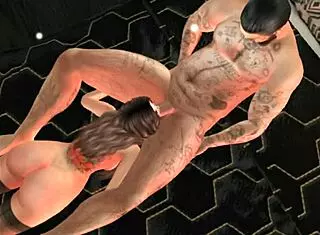 Babydoll HELPS friend CLOSE shop, then he MAKES her PLEASE him!