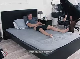 Yo, smoking hot mom at Hitzefrei bangs her stepson hard!