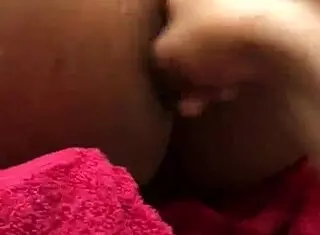 Teen squirts from fingering pussy