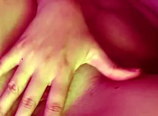 good pussy masturbation until cumming with huge submissive girlfriend