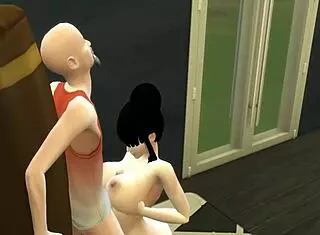 Chichi Trained By Roshi, Fucked By Monster Cock