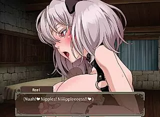 horny adventurer azel prostitutes for big cocks in lewdcrest hentai 😈