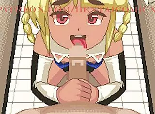 Fuugetsuin Ichigo-Chan Gets Doggy Creampie In Game Center!