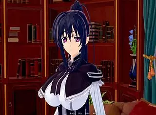 Anime parody features devil academy scenes