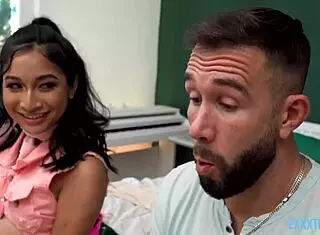 Barbie-Like Petite Teen Avery Black Gets Hardcore Blowjob from Will Pounder!